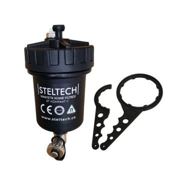 Steltech St Kompakt Ⅱ - 1 İnç Kombi Manyetik Filtre