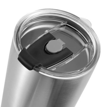 Steltech 2’li Termos Mug Seti – 0,6 LT - 20oz Sıcak & Soğuk Içecekler Için, Çelik Pipetli, Sürgülü Kapaklı, Temizleme Fırçalı