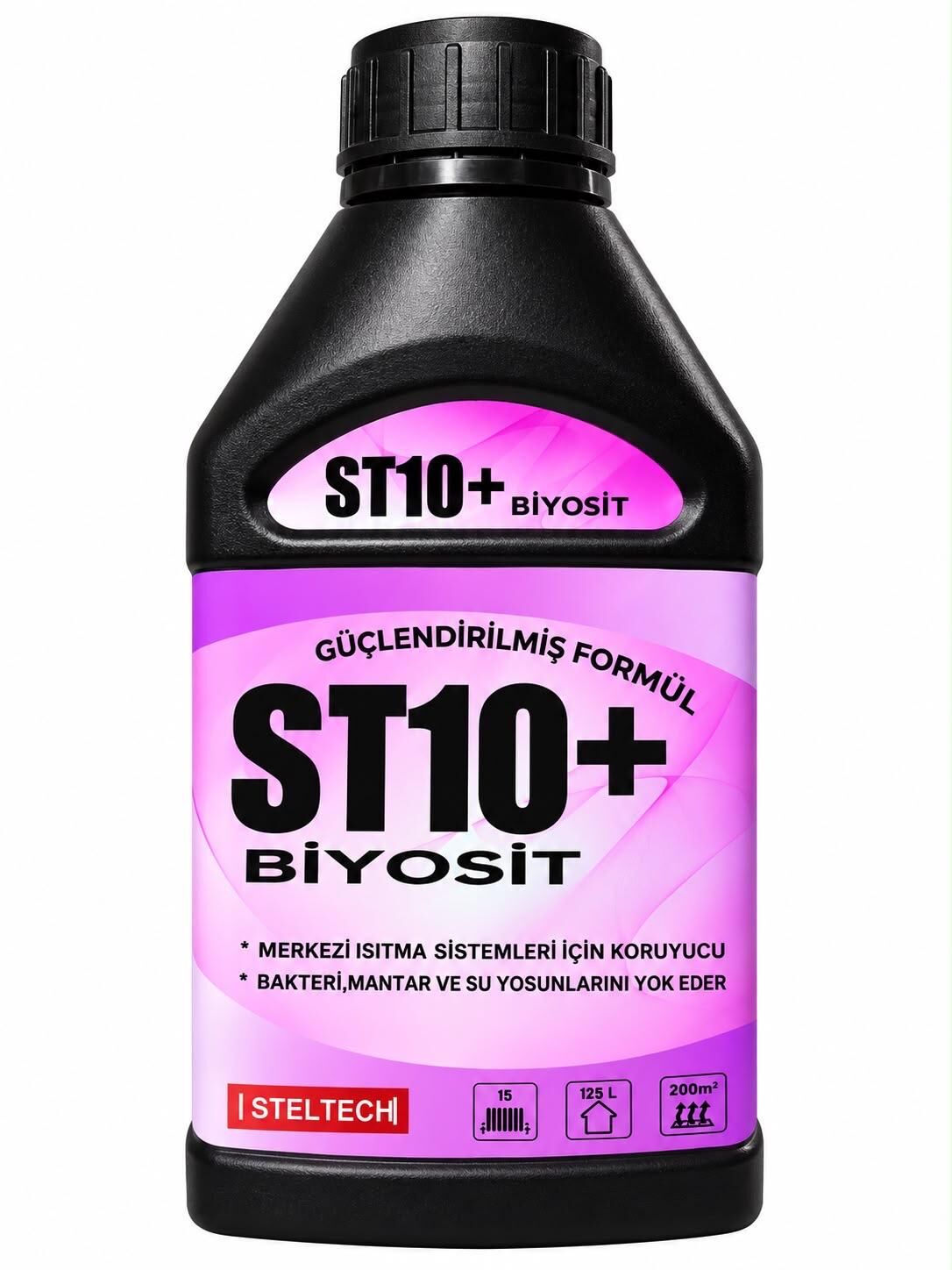 Steltech ST10+ 500ml Tesisat Biyosit Sıvı